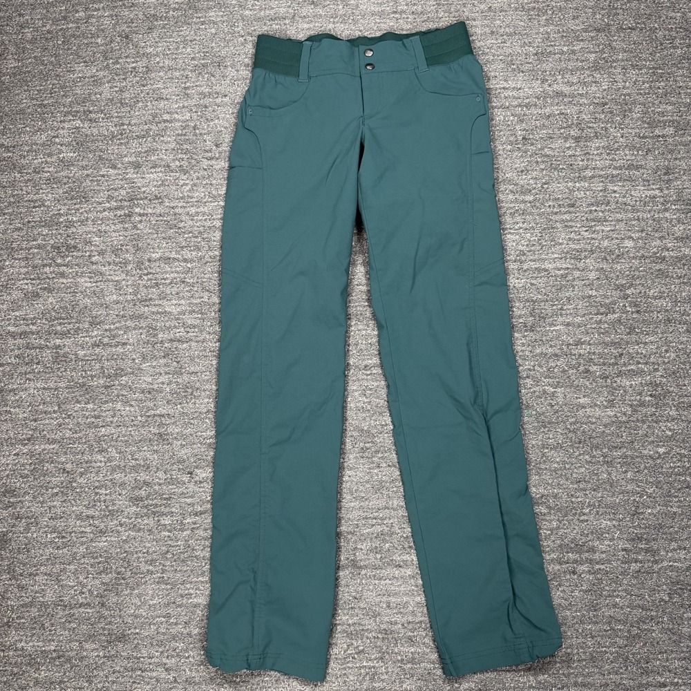 Title Nine Recycled Clamber 2.0 Hiking Pants 2 Green Adjustable Length Trail